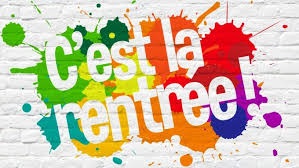 Rentrée le lundi 28 août 2023