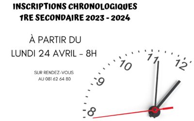 Inscriptions chronologiques
