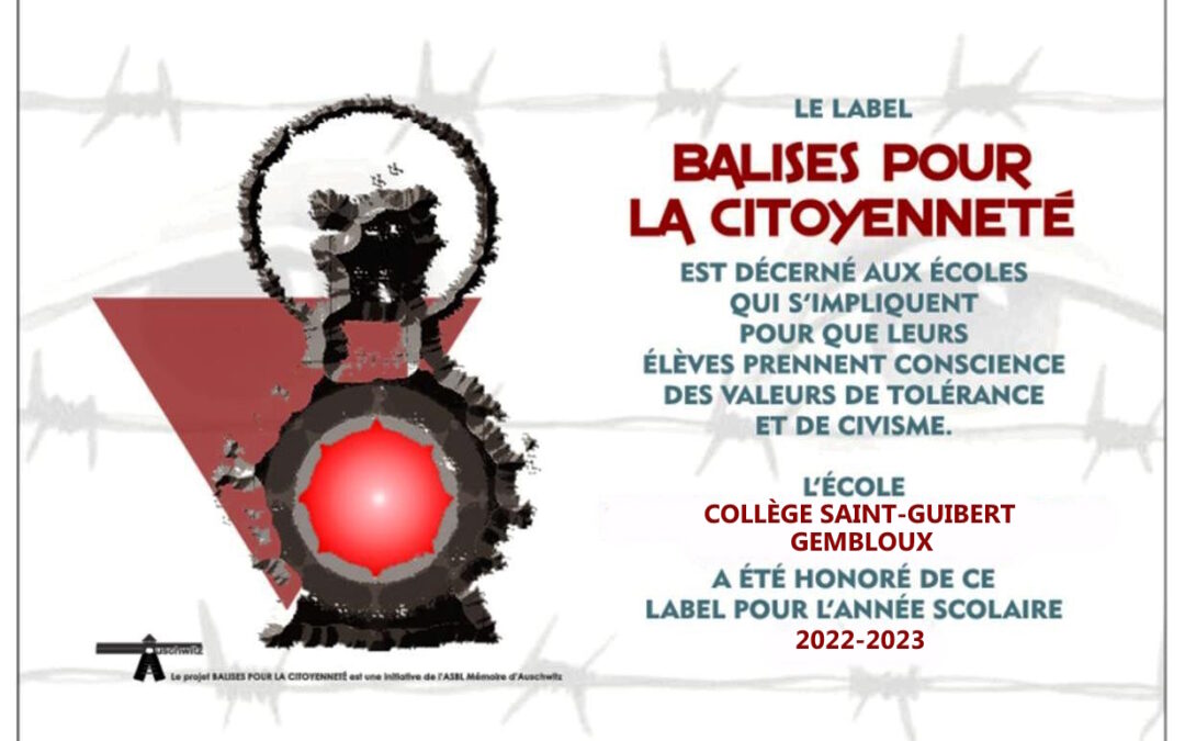 Label « Balises pour la citoyenneté 2022-2023»