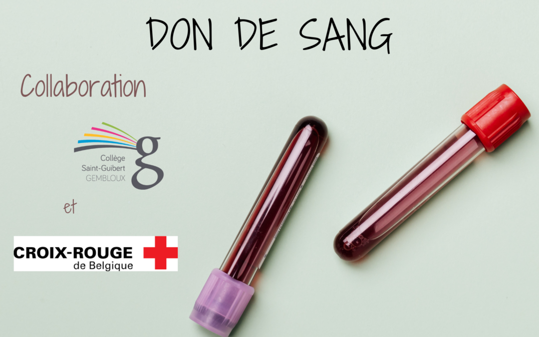 Don de sang – Collaboration Croix-Rouge de Belgique