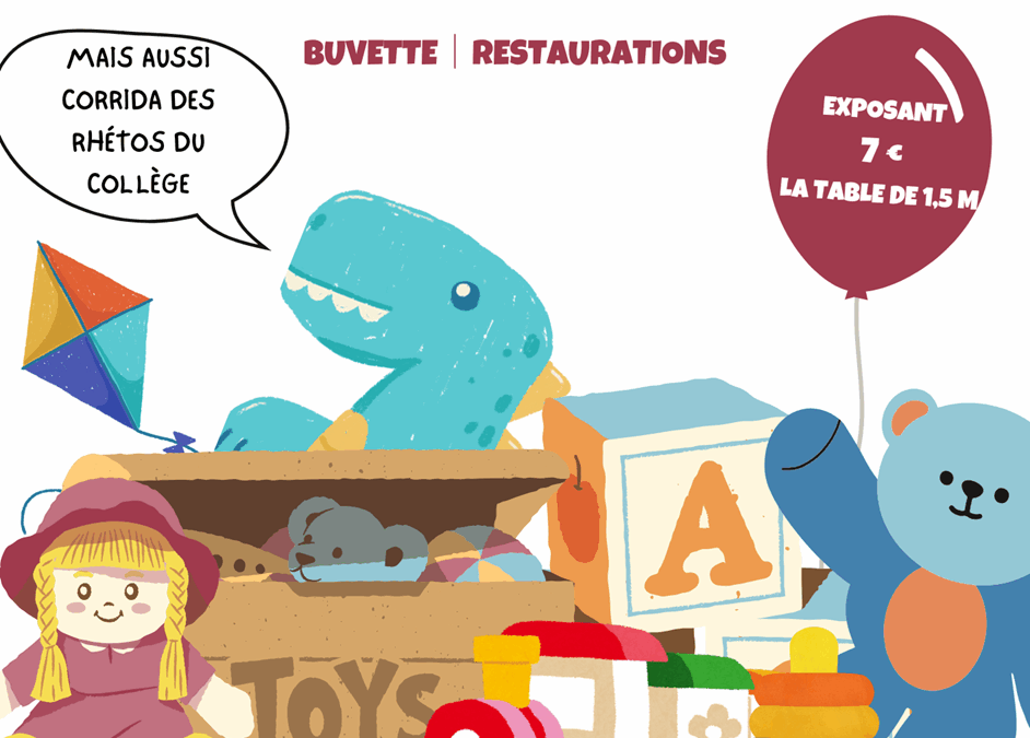 Bourse aux jouets et vêtements enfants