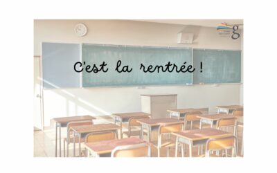C’est la rentrée !